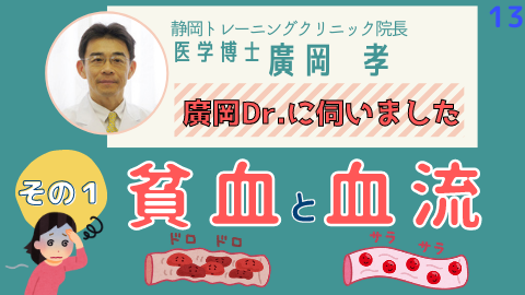 「貧血と血流」